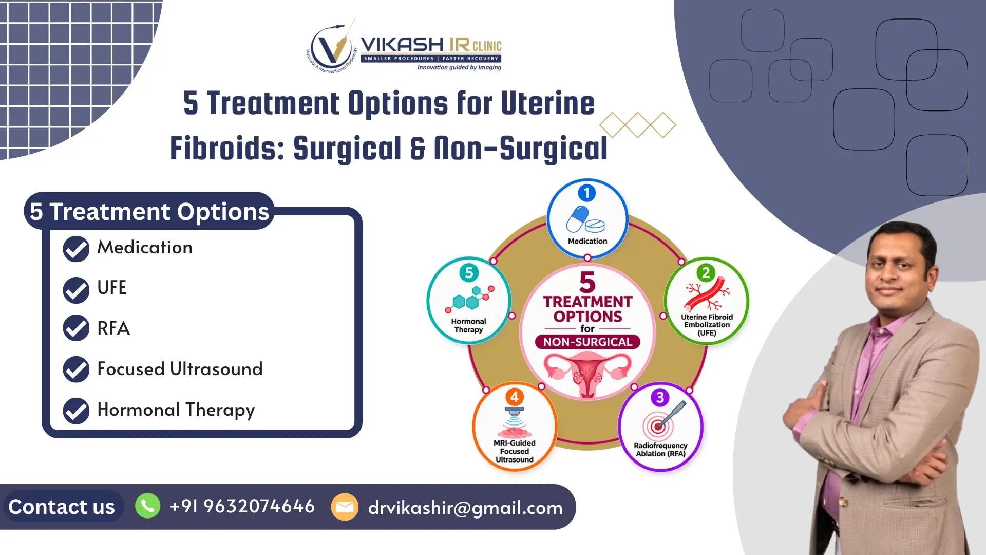 5 Treatment Options for Uterine Fibroids: Surgical & Non-Surgical 5 Treatment Options for Uterine Fibroids: Surgical & Non-Surgical