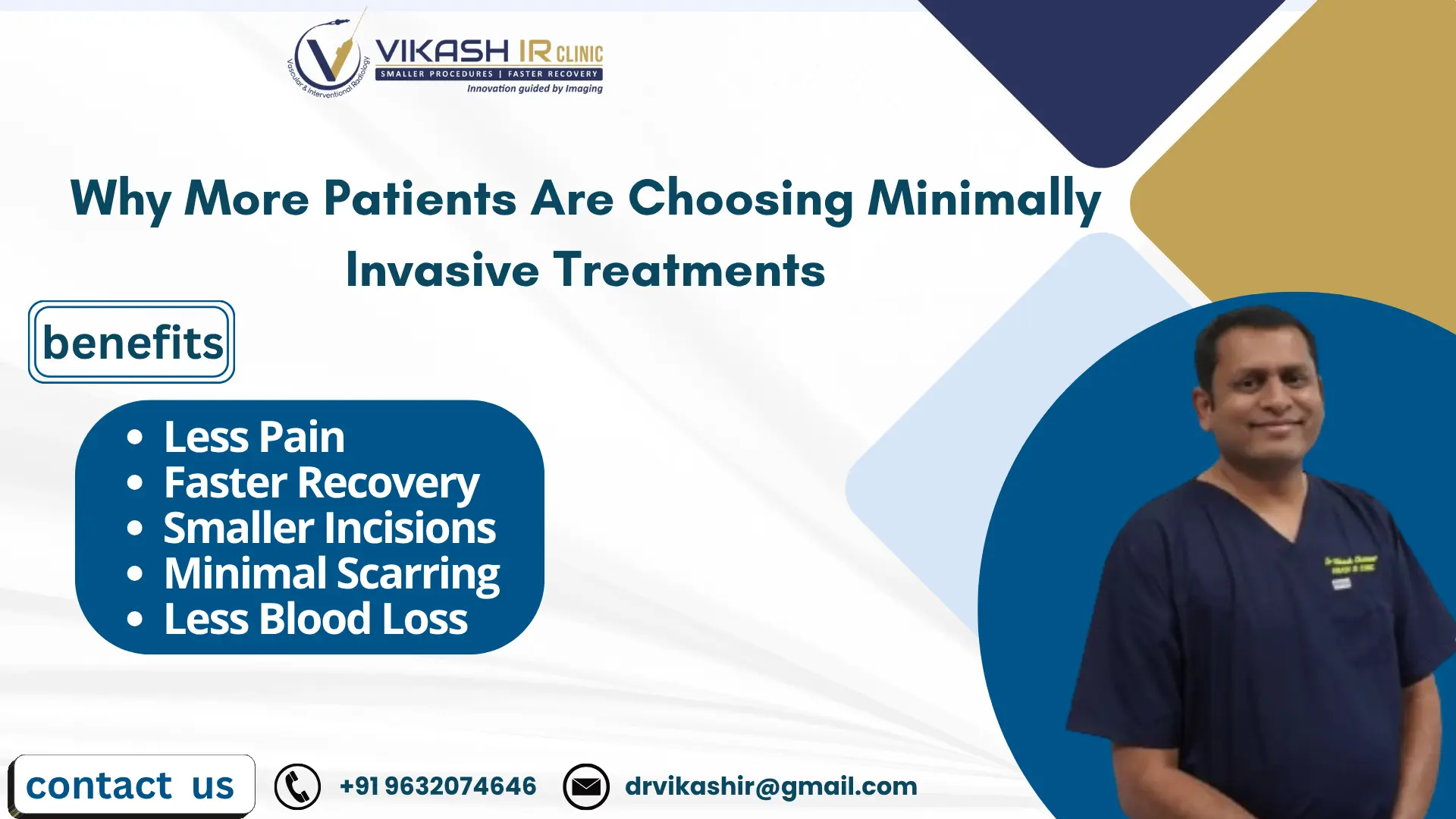 Why Choose Minimally Invasive Treatments?